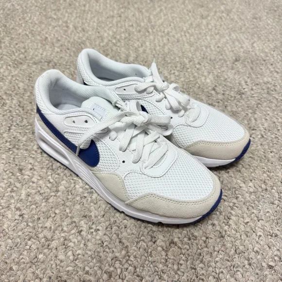 Nike Women’s White and Royal Blue Air Max SC - Picture 2 of 5